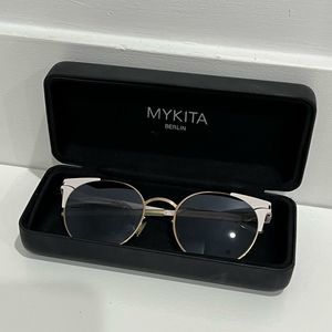 Mykita Sunglasses, White Frame